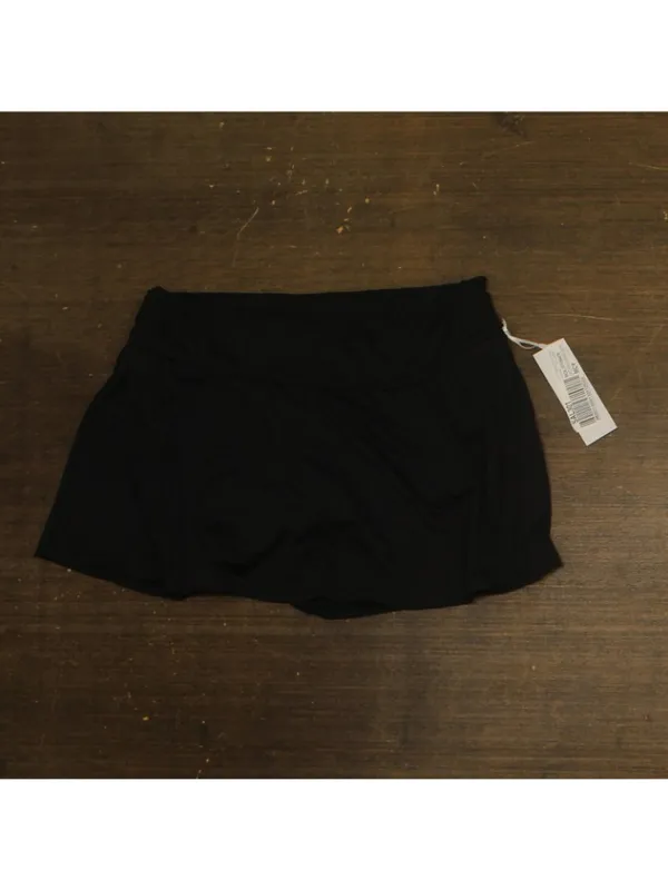 NWT Anne Cole Womens Soft Wide Band Swim Skirt Bikini Bottom MYMB41401 Black XL - Image 2