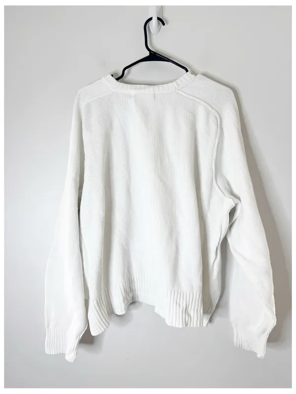 Free People Spring Street Pullover in Optic White large - Image 7