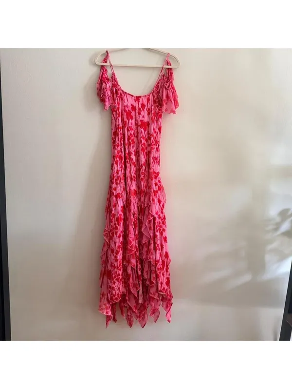 Free People Endless Cascades Maxi Dress - Image 4