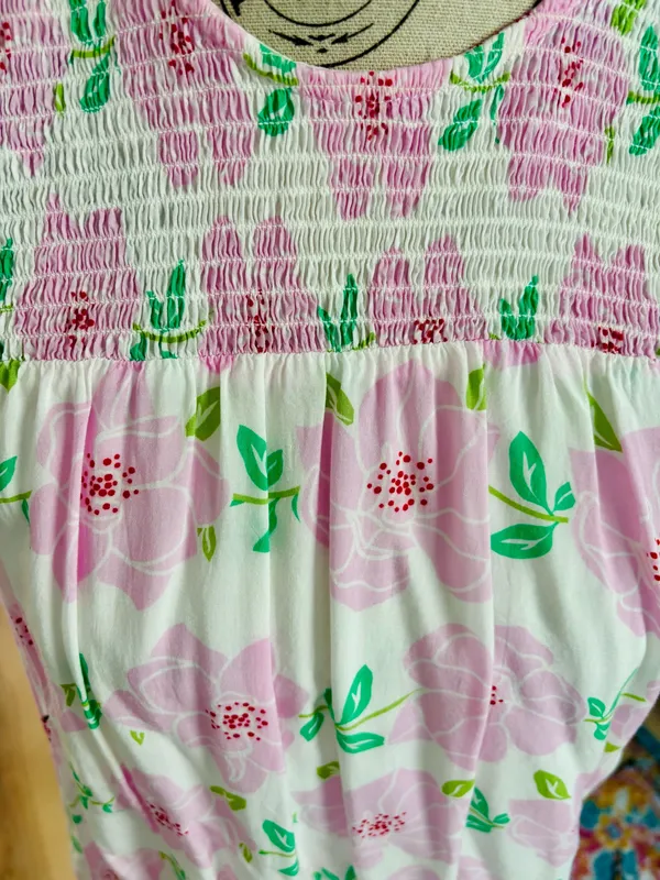 Pink Floral Draper James Top - Image 4