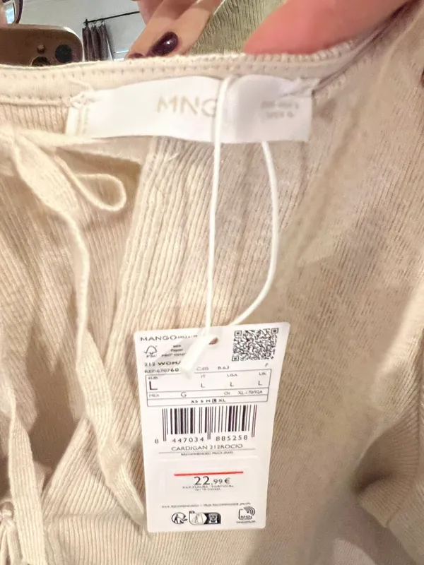 NWT Tie-Front Cardigan - Image 5