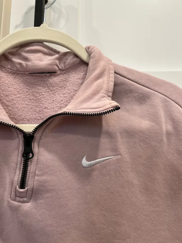 Nike Mauve quarter zip - Image 4