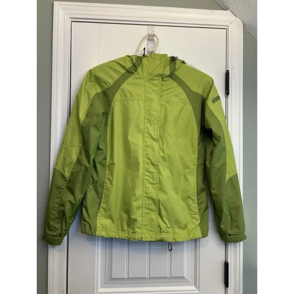 Free Country AthletX Series Women’s Green Hooded Full Zip Windbreaker Jacket M - Image 12