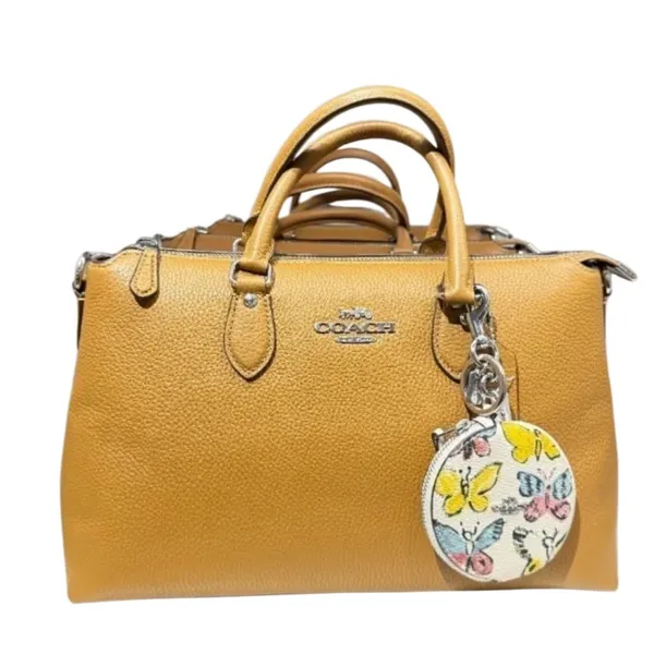 Coach Multicolor Butterfly Coin Pouch - Image 3