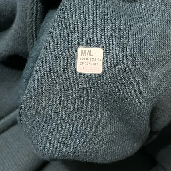 Lululemon NWT Scuba Oversized Half Zip Hoodie Indochine Blue Gold Size M/L - Image 14