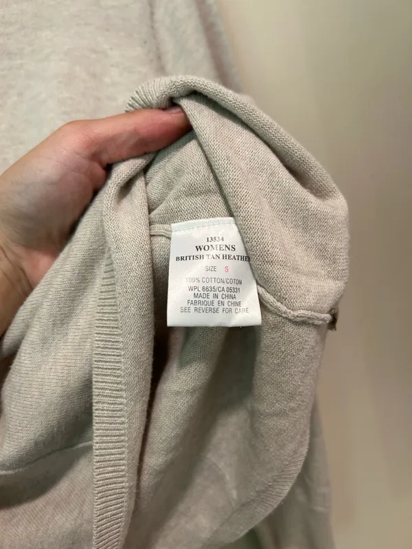 Woolrich mock neck small 100% cotton  - Image 3