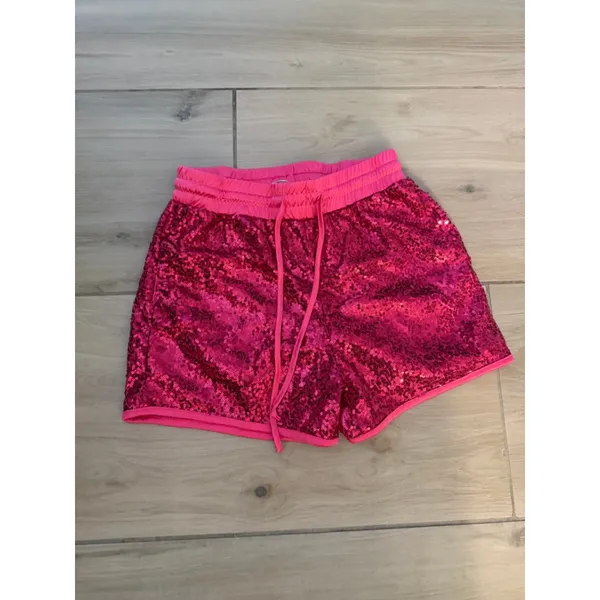NEW Sequins Rave High Waist Casual Hot Pants Shorts S - Image 4