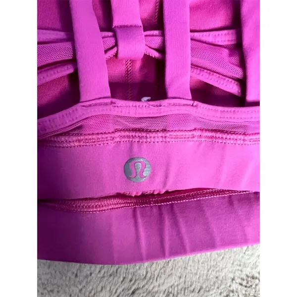 Lululemon Energy Sports Bra Women's S Purple Yoga Low-Impact Wireless - Image 3