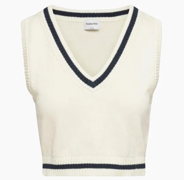 Aritzia Sunday Best Quinn Sweater Vest Small - Image 3