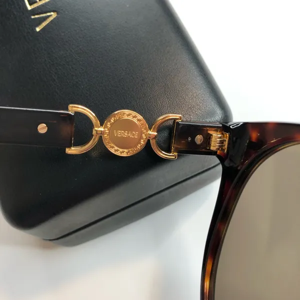 Versace VE4442 Women’s Tortoise Sunglasses with Medusa Logos at Temples ~ BNIB! - Image 6