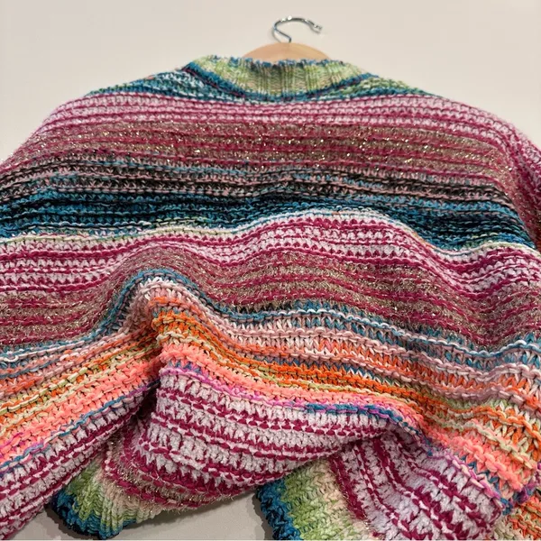 Wild Fable Colorful Knit Cardigan Size Medium - Image 7