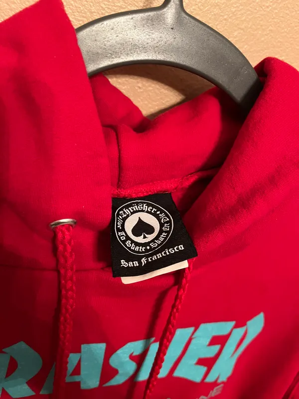 Thrasher Skate Mag Hoodie Red - Image 3