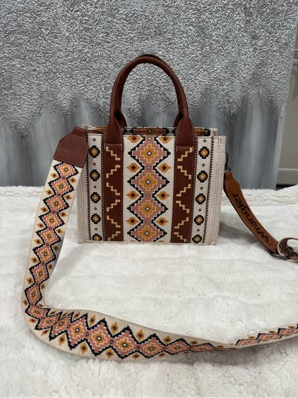 Wrangler Southwestern Crossbody Tote - Image 3