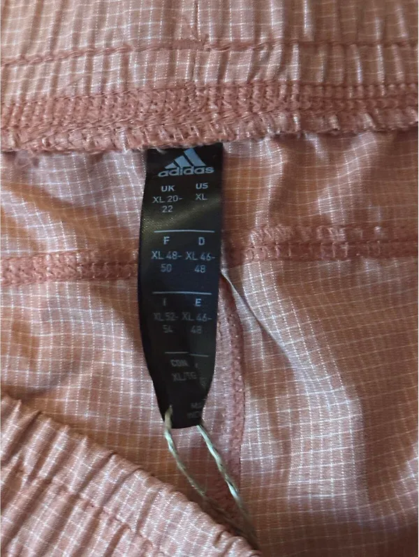 Adidas AeroReady Activewear Running Shorts Peach XL - Image 2