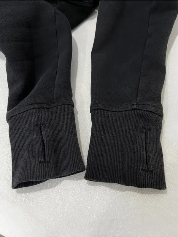 Lululemon Scuba Hoodie Cotton Fleece Black Size 6 Long Sleeve Comfy Long Sleeve - Image 10