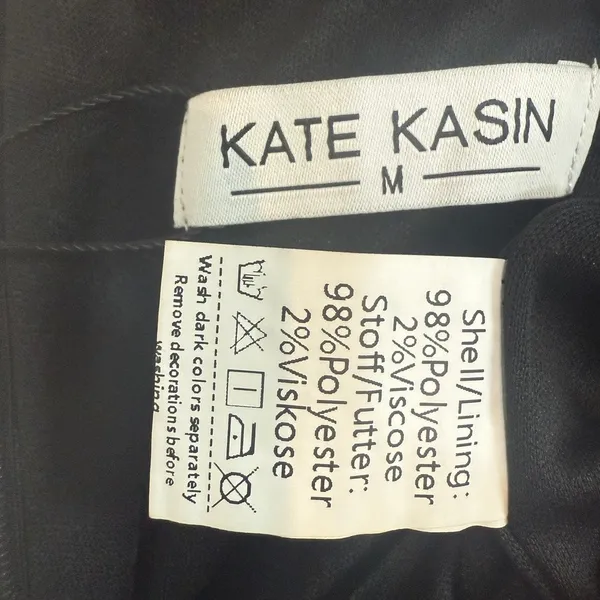 Kate Kasin medium sequin stretch mini skirt bodycon SK 2814 - Image 4
