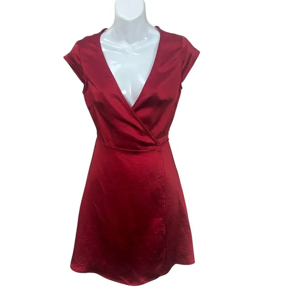 Princess Polly Red Emily Mini Dress size 2 - Image 7