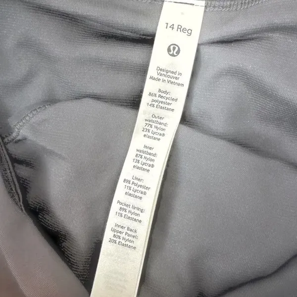 Lululemon Speed Up Low-Rise Running Short 2.5" Taya Tan Size 14 - Image 7