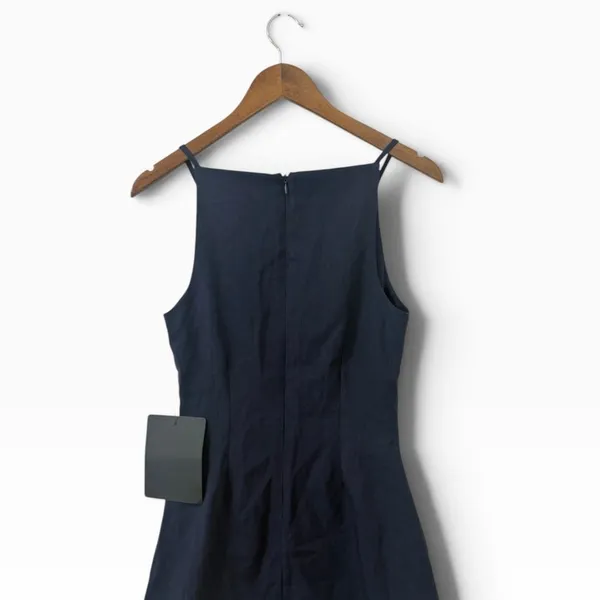 Lulus Chic Ease Navy Blue Sleeveless Mini Dress size Small NWT - Image 7