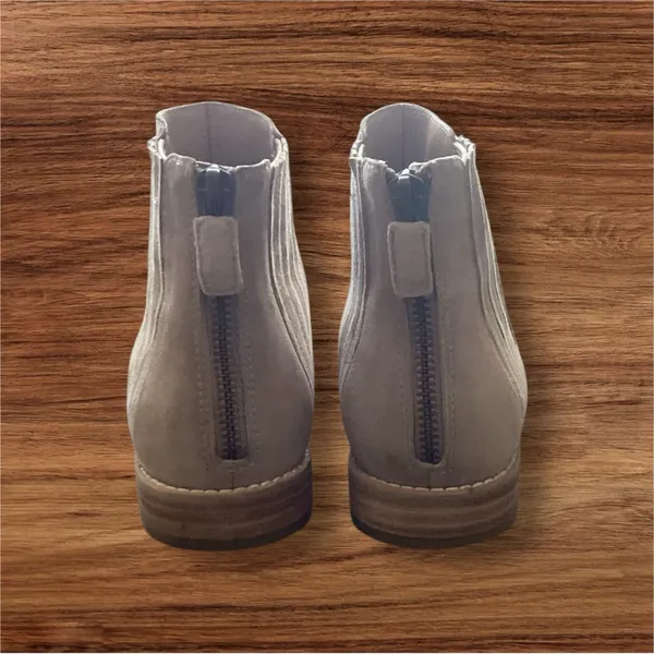 Eileen Fisher Taupe Ankle Booties - Image 3