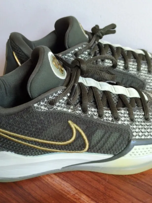 Nike Sabrina 1 Womens 7.5 Basketball Shoes HF5518-302 Olive Gold Sabrina Ionescu - Image 6
