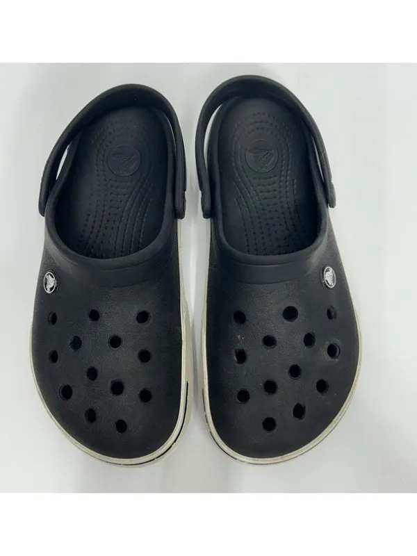 Crocs Classic Crocband Clog Women’s Size 9 Men’s 7 Black - Image 2