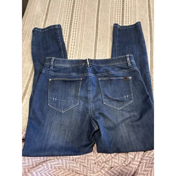 L.L. Bean Women's Stretch 5 Pocket Skinny Mid Rise Size 12 Casual No. 292739 - Image 15