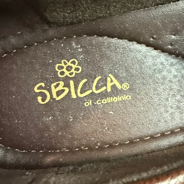 Sbicca Beatrice Brown Penny Loafers Size 8W - Image 7