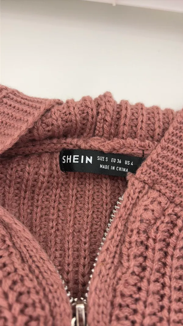 SheIn sweater zip up - Image 3
