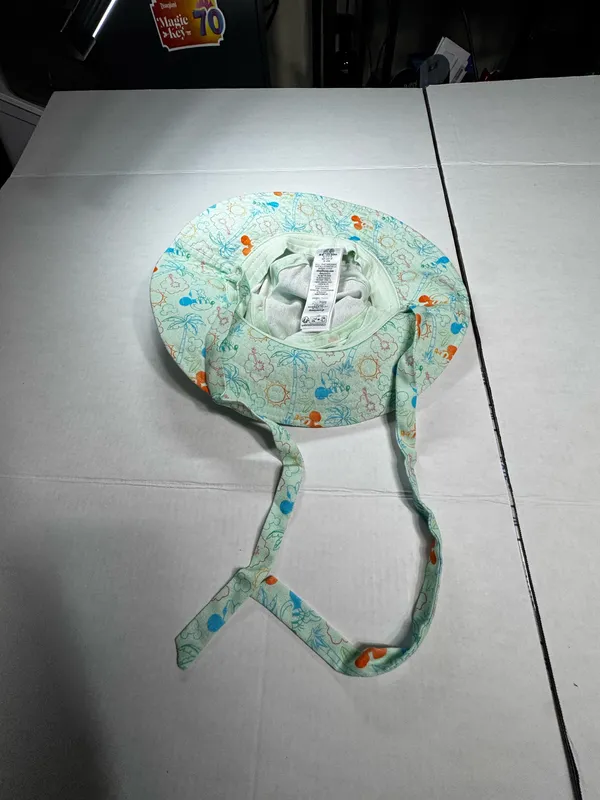 Disney Parks Mickey & Friends Tropical Print Sun Hat | Adult 57cm | NWT - Image 4