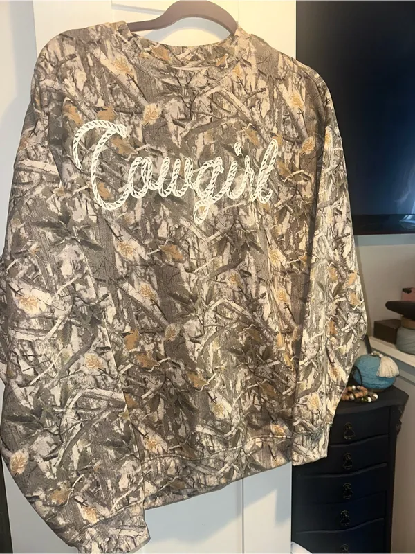NWT Goodie Two Sleeves Cowgirl Rope Crewneck Sweatshirt - Image 2
