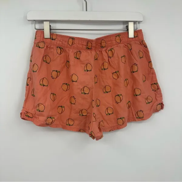 Victoria's Secret Pink Peach Sleep Shorts Pajamas Size XS - Image 7