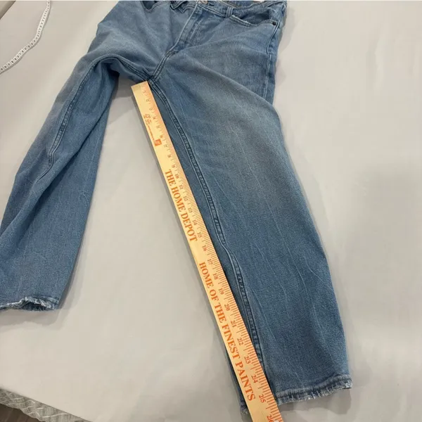 Abercrombie & Fitch The Mom High Rise Jeans Blue Medium Wash 29 8R Womens‎ - Image 7