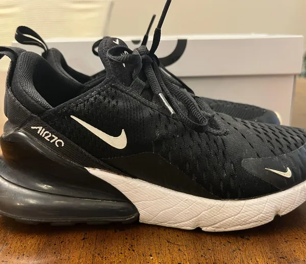 Nike Air Max 270 Black White - Image 4
