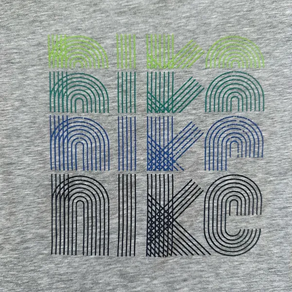 Nike Dri Fit Grey Tee - Image 2