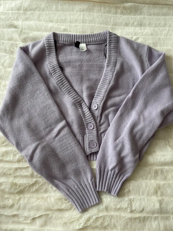 H&M Purple Cardigan - Image 2