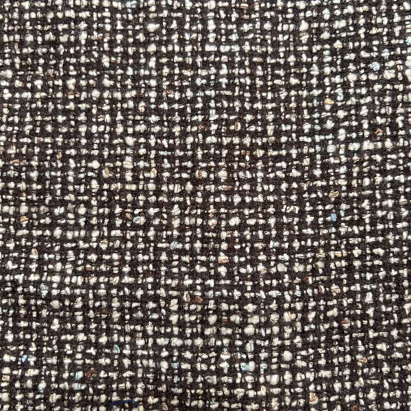 Kate Hill Brown Wool Tweed Blend Pencil Skirt with Brown Leather Waistband Trim - Image 3