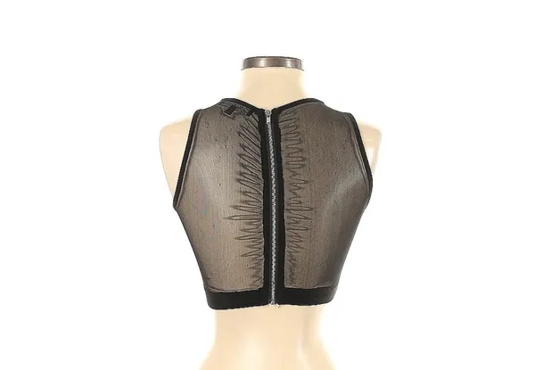 For Love And Lemons Black Crop top - Image 2