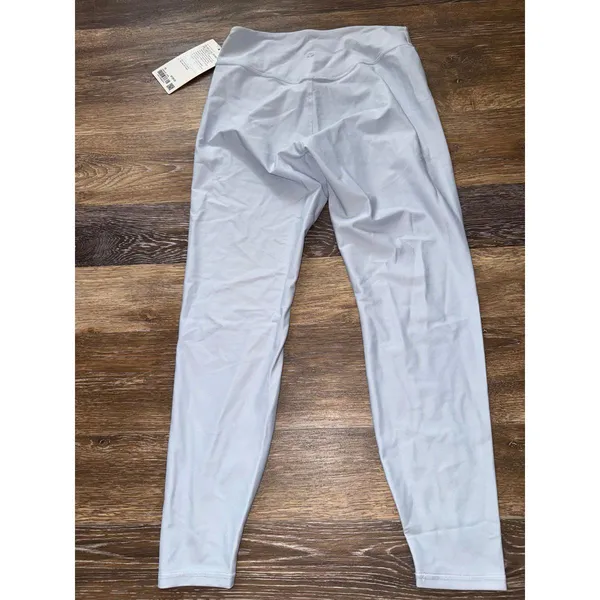 Lululemon Wunder Under Senseknit High Rise 25” Starch Blue Size 10 NWT - Image 2