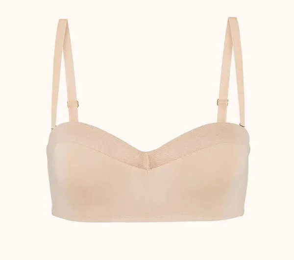 Lively Wireless Strapless Bra Tan Size 36 C - Image 3