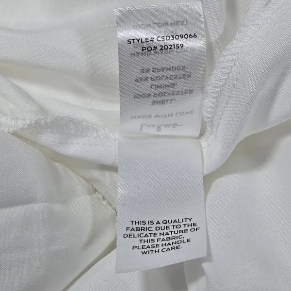 Lulus Truly Marvelous White Jacquard Strapless Tiered Midi Dress M - Image 9