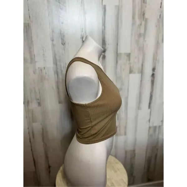 Brown crop top Brown - Image 5