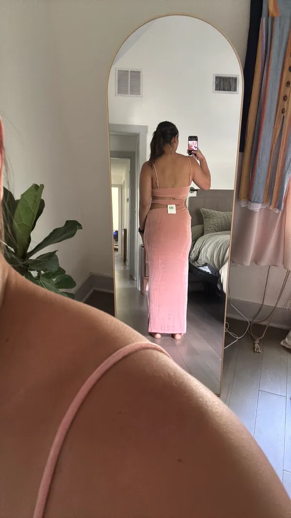 Matchmaker Maxi Dress Pink - Image 7