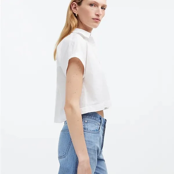 Madewell‎ new Crop Dolman Shirt - Image 4
