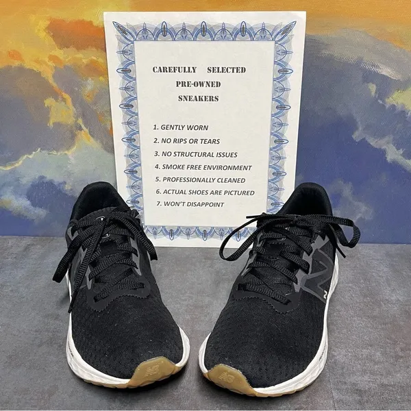 New Balance Fresh Foam Arishi V4 Women's Black Running Shoes Size 8.5B - Image 2