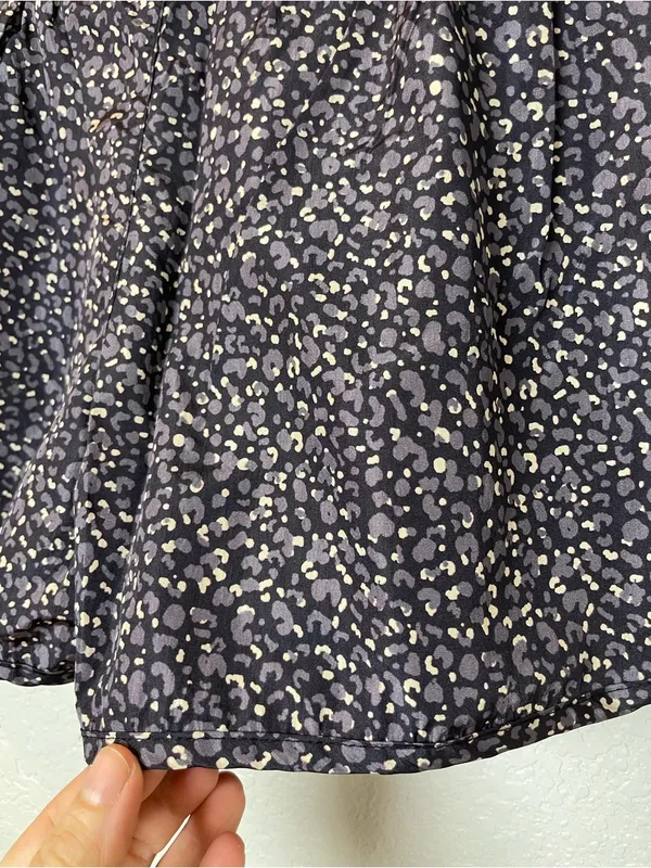 FP Movement by Free People Purple Leopard Athletic Shorts w Elastic Waist Sz M - Image 8