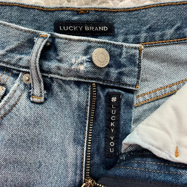 Lucky Brand Mid Rise Denim Shorts - Image 3