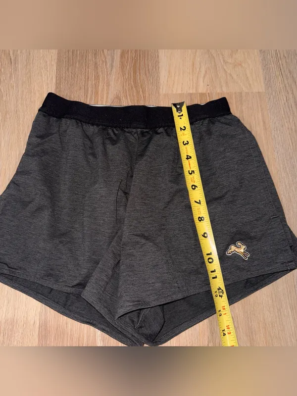 Tracksmith Heathered Gray Running Shorts - Best for Small - Image 5