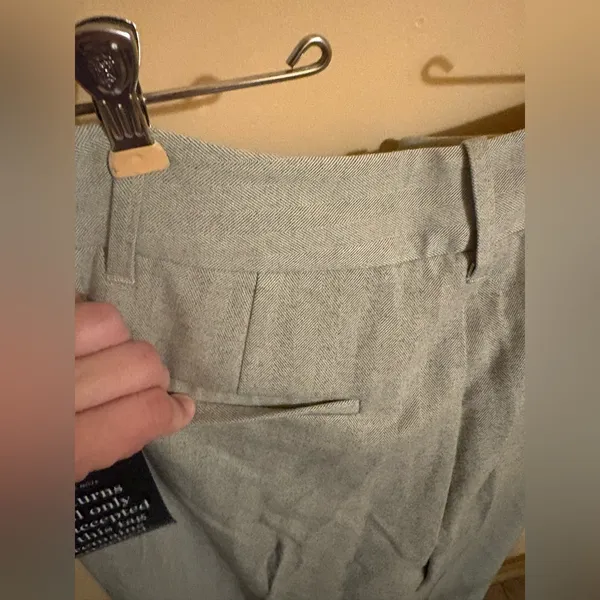 NWT Tuckernuck Watson Gray Cuffed Wide Leg Trousers - Image 7