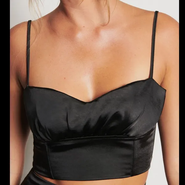 Dynamite kassi sweetheart satin bustier - Image 8